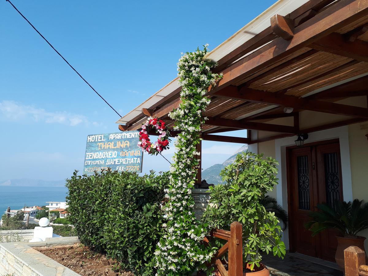 Thalina Hotel Marathókampos エクステリア 写真